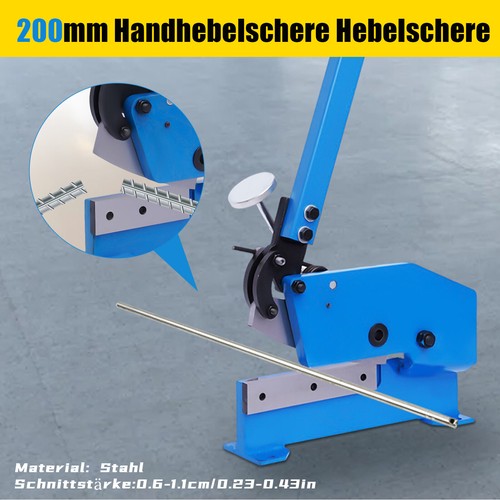 Manual shearing guillotine - manual,