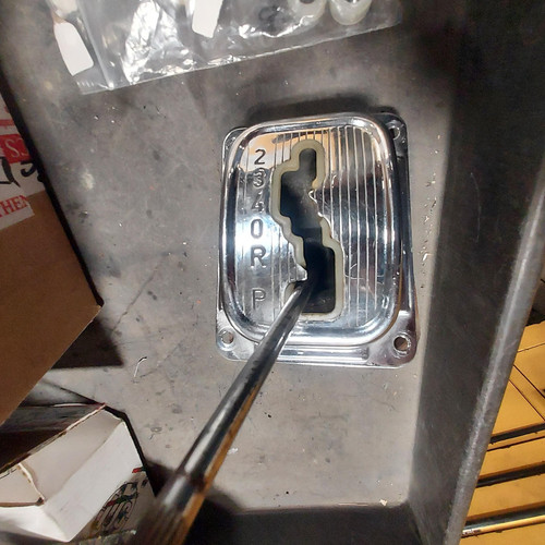 Shifter cover and assembly - and,