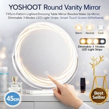 Round Vanity Mirror, 45cm