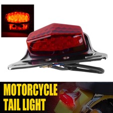 1PCS Motorcycle Tail Light Red