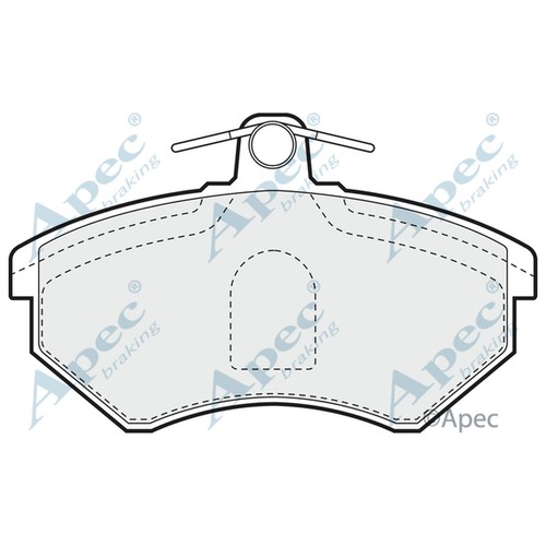 Brake pads set - set, coupe