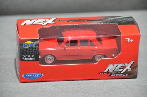 Welly nex polski fiat 125p - polski, red