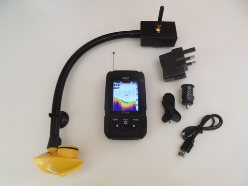 Wireless colour bait boat - colour, fish