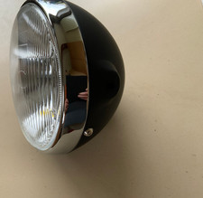 Quality Headlight  Matt Black