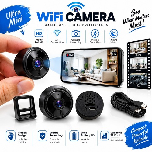 1080p mini camera wireless - 1080p,