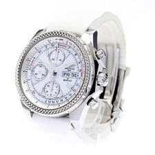 BREITLING BENTLEY GT SPECIAL EDITION A13362 45mm SS Rubber White Dial #C329