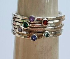 Sterling silver stacking ring