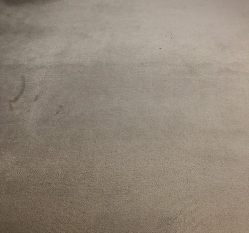 Beige flat velour - flat, velour/velvet