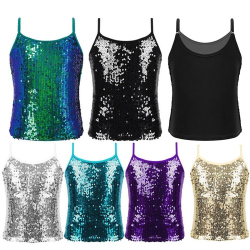 Girl sequined tank - uk,