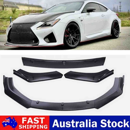 Glossy black front - front, bumper