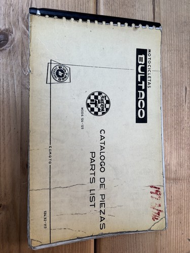 Bultaco sherpa model 124 - model, 124-125