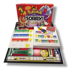 Pokemon SORRY Board Game Gold