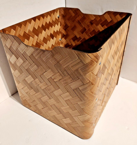 Ikea bullig bamboo storage box - bamboo,