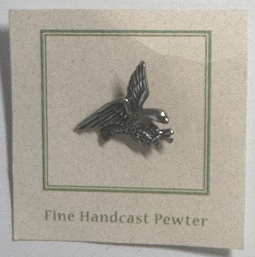 Jim clift pewter lapel - jim,