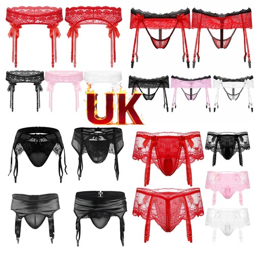Mens floral lace string - lace, g