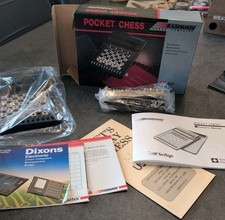 ***NEW*** Kasparov vintage pocket chess computer SEALED electronic chess game.