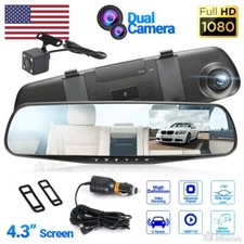 Rearview Mirror Dash Cam 1080P