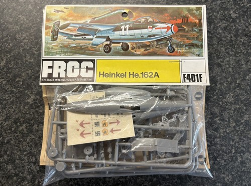 Frog 72nd scale heinkel - frog, he