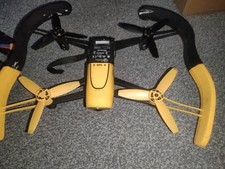 yellow Parrot Bebop Drone +