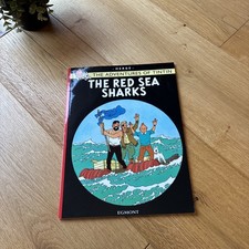 The Red Sea Sharks – The Adventures of Tintin | Hergé | 1960 Hardcover | Rare
