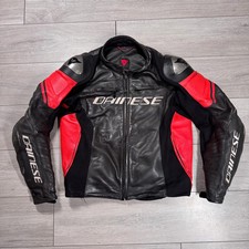 Dainese Racing Mens Black Red
