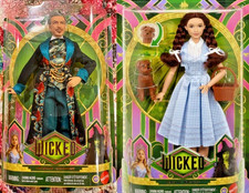 NEW IN HAND MATTEL Wicked For Good Movie WIZARD & DOROTHY GALE W/ TOTO