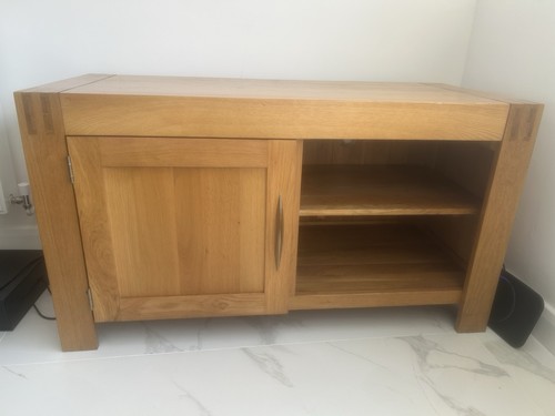 Solid oak cabinet - solid,