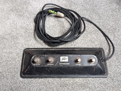 Peavey automixer footswitch - automixer,