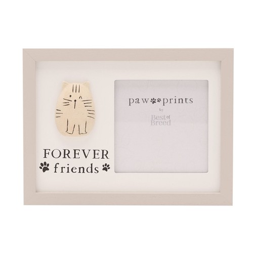 Forever friends cat paw print - cat,
