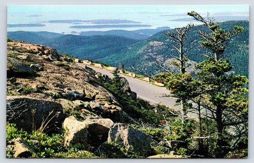 Vintage postcard drive - postcard,