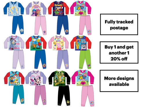 Boys girls character pyjamas - girls,