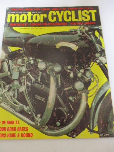 1970 motor cyclist magazine - motor,
