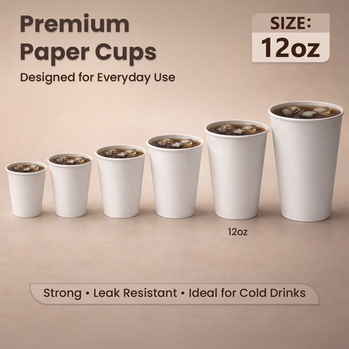 Coffee cups single wall - cups,