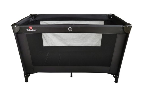 Baby dan travel cot - cot, black