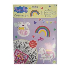 Peppa Pig Colouring Set 8