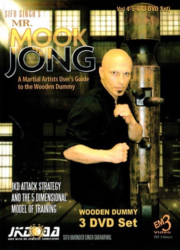 Dvd box mook jong wooden - dvd,