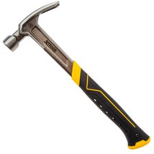 XTrade Framing Claw Hammer One Piece 16oz Steel Head Anti Slip Grip X0900117