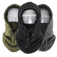 Winter Thermal Fleece Balaclava Face Mask Windproof Ski Cycling Neck Warmer Unis