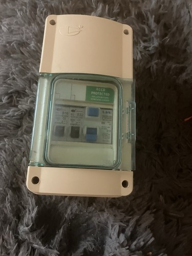Garage consumer unit 230v - garage,