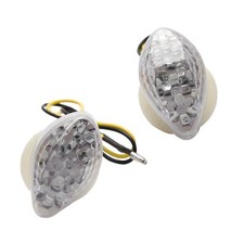 LED Clear Front Indicators Pair for Honda CBR 600 F F4i 01-06