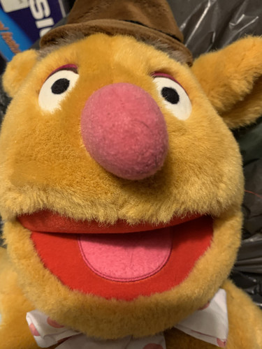 Fozzie bear muppets back - , pack
