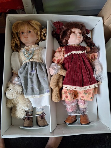 Leonardo porcelain dolls - porcelain,