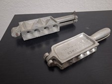 vintage lead fishing molds Bundle Of 2