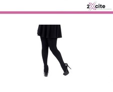 120 Denier Opaque Crotchless