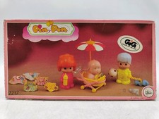PINYPON PIN Y PON GIG FAMOUS VINTAGE Figure 2217 Pram Baby Sea Beach Set