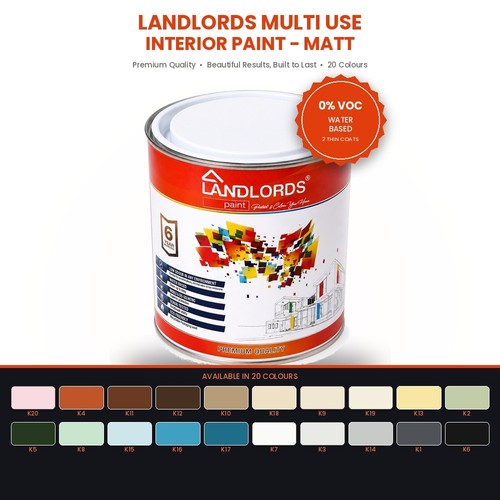 Multi use interior paint matt - paint,