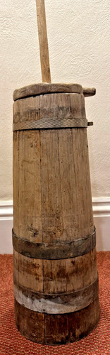 Antique wooden barrel - antique,