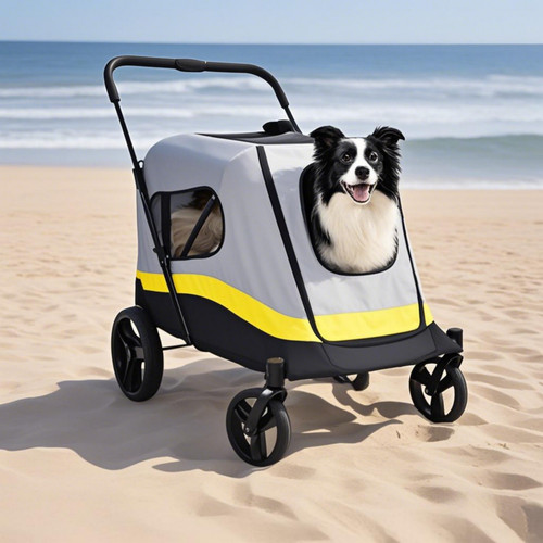 Premium dog trolley - trolley, large