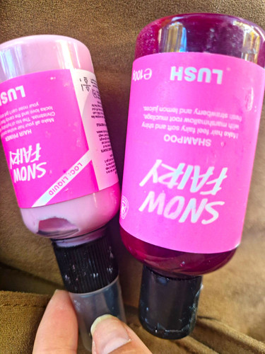 Lush snow fairy vegan shampoo - lush,