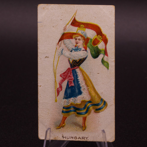 1908 wills flag - girls, all